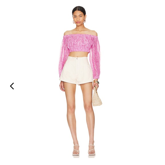 NWT Lovers & Friends Bosworth Top Amelie Floral - Picture 3 of 4